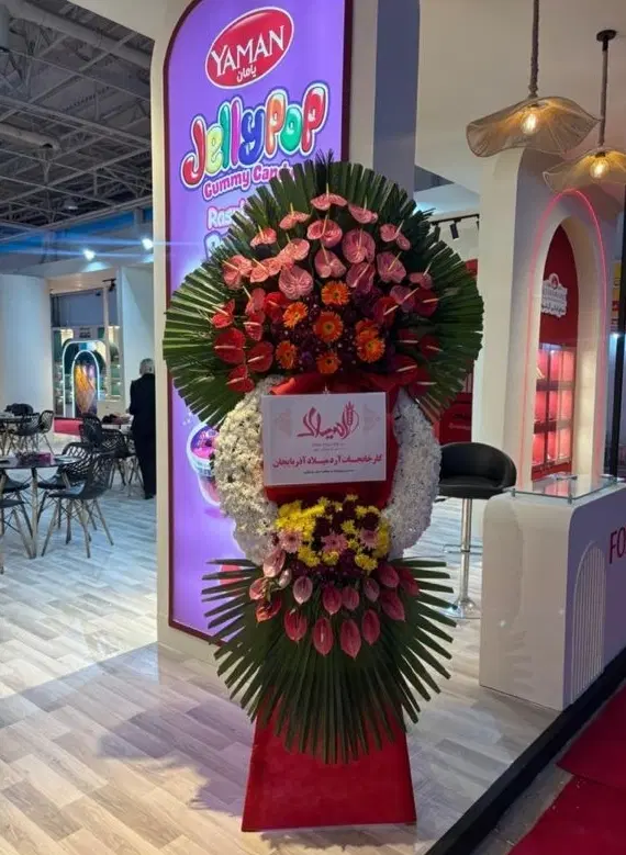 کد3(بدون بیعانه ارسال رایگان) تاج دسته گل افتتاحیه|گل و گیاه طبیعی|تهران, آذربایجان|دیوار
