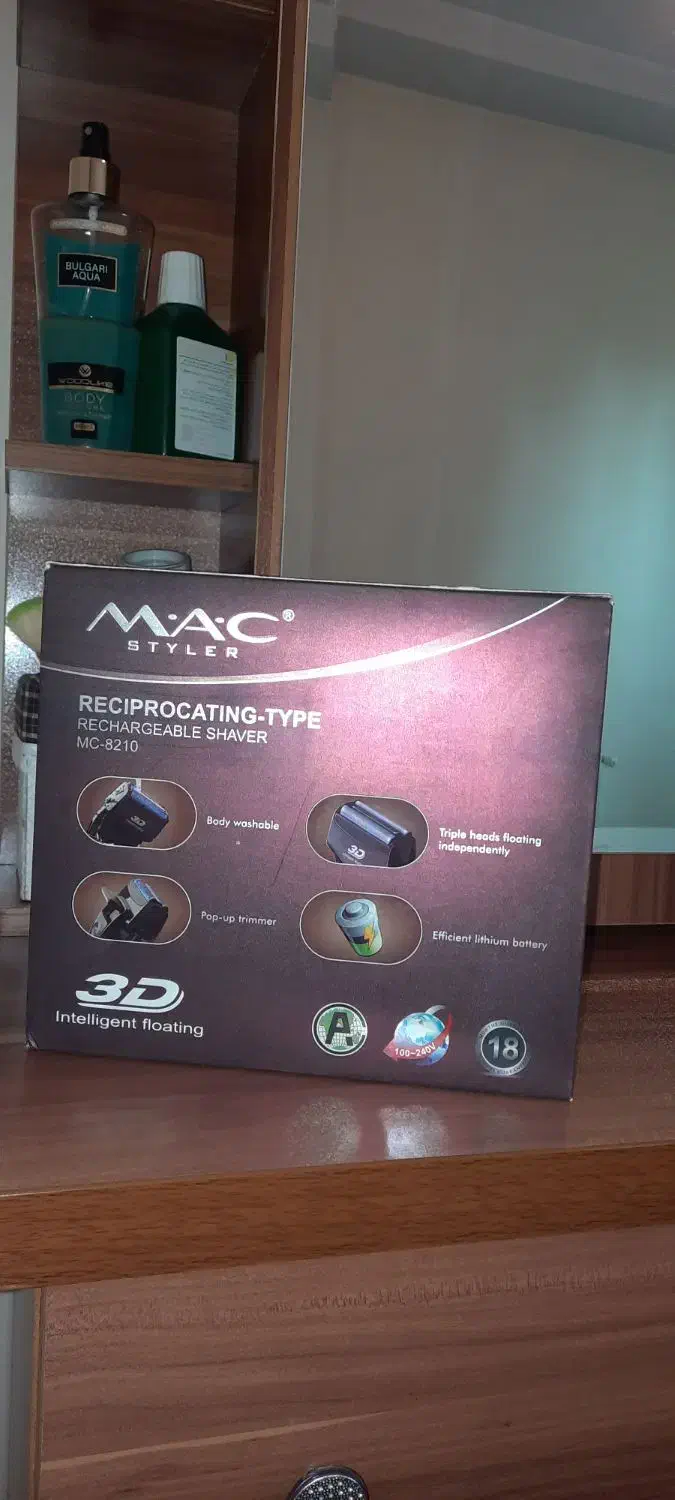 ریش تراش مک ضدآب|آرایشی، بهداشتی، درمانی|پرند, فاز ۲|دیوار