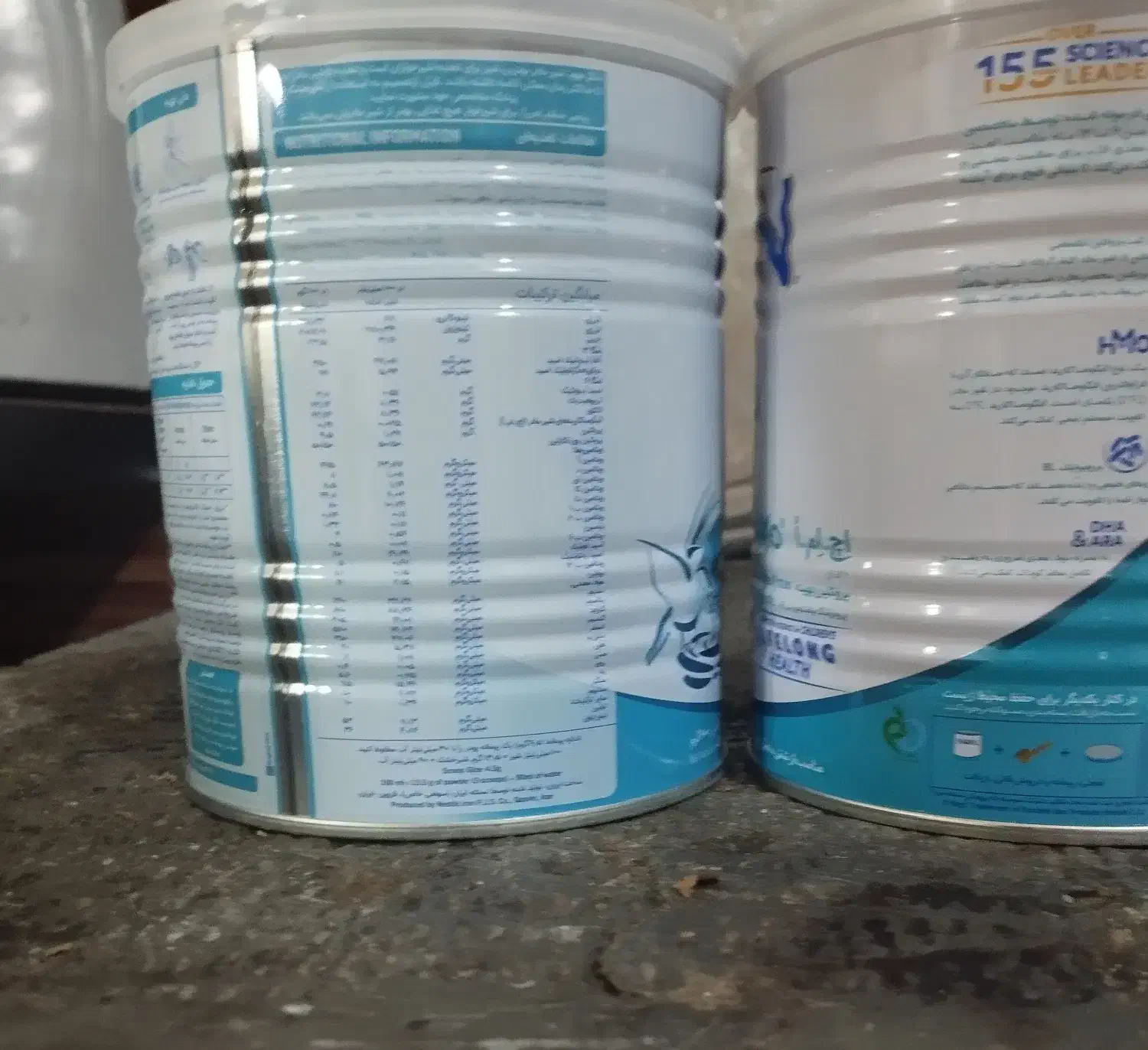 قوطی خالی شیرخشک|ظروف نگهدارنده، پلاستیکی، یکبارمصرف|دورود, |دیوار