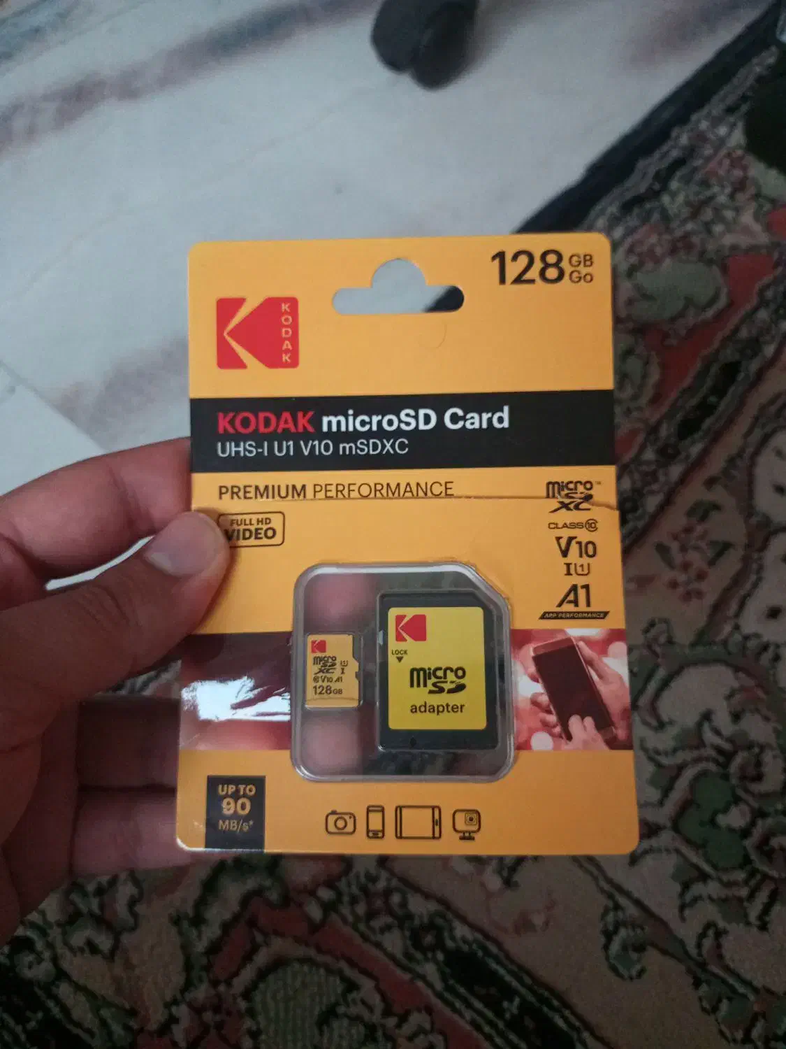 میکرو رم کداک تایوان - UHS-I V10 mSDXc|قطعات و لوازم جانبی رایانه|رشت, نامجو|دیوار