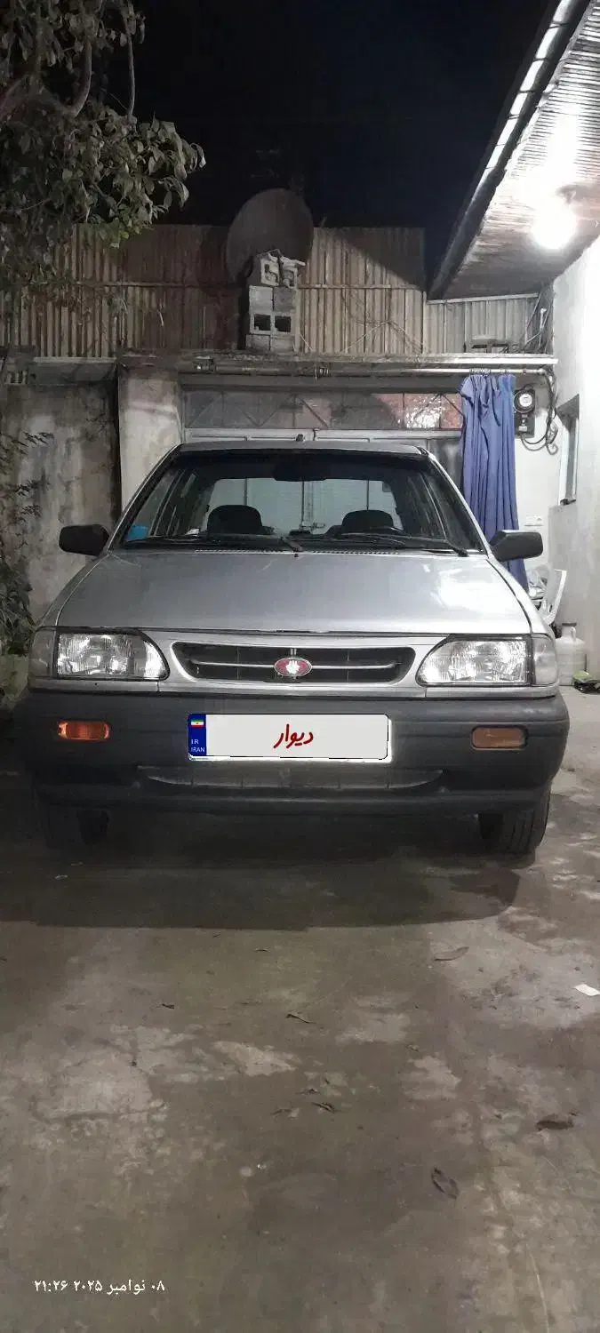 پراید دوگانه سوز کارخانه مدل۸۷|خودرو سواری و وانت|رشت, نخودچر|دیوار