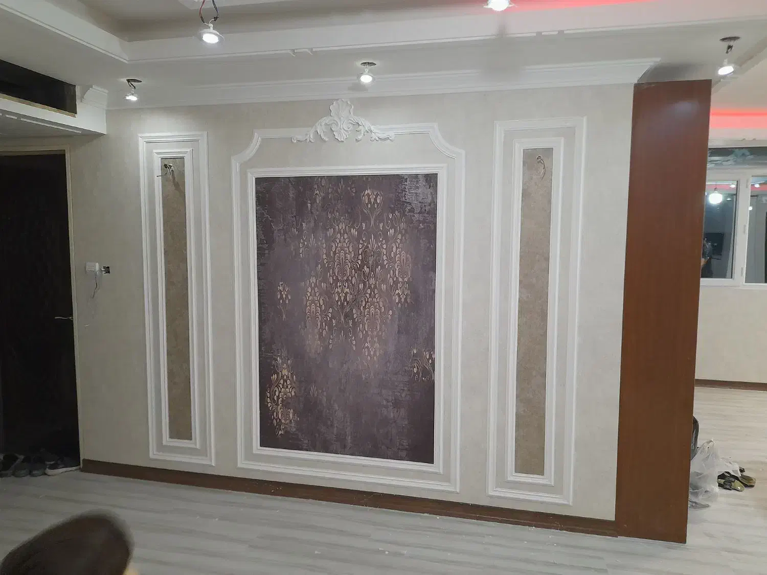 نصاب کاغذ دیواری و نقاشی ساختمان.|خدمات پیشه و مهارت|پاکدشت, پاکدشت (مامازند)|دیوار