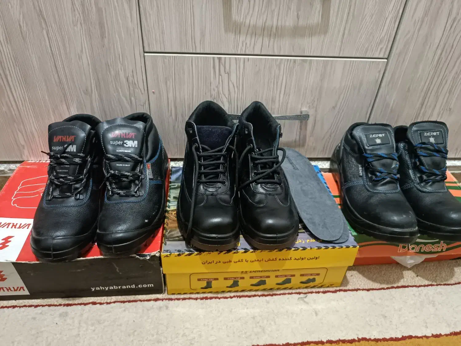 کفش ایمنی سایز ۴۳|کیف، کفش، کمربند|بندر ماهشهر, |دیوار