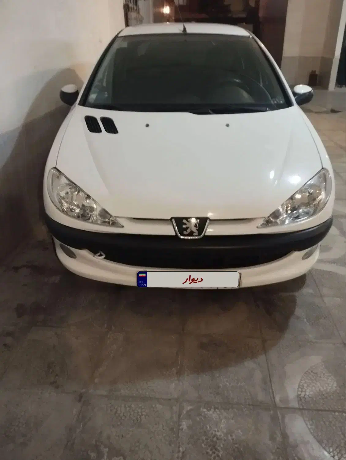 206 سفید مدل 86|خودرو سواری و وانت|خان ببین, |دیوار