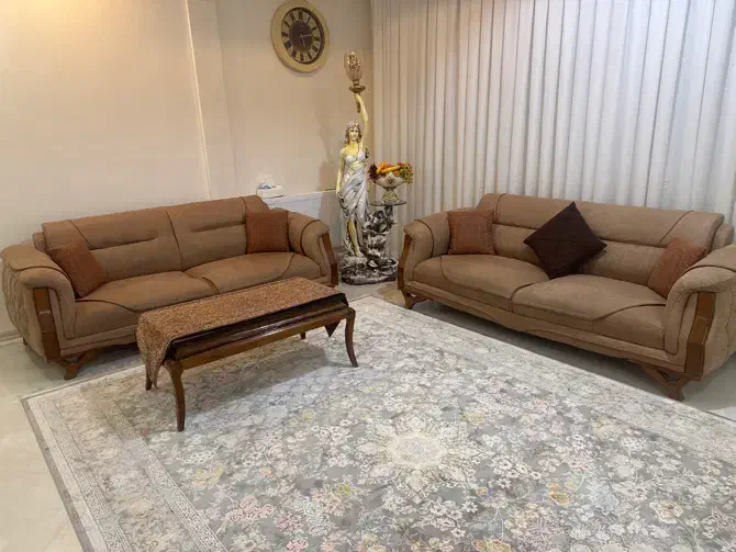 دو عدد کاناپه ۳ نفره|مبلمان خانگی و میز عسلی|مشهد, رضاشهر|دیوار