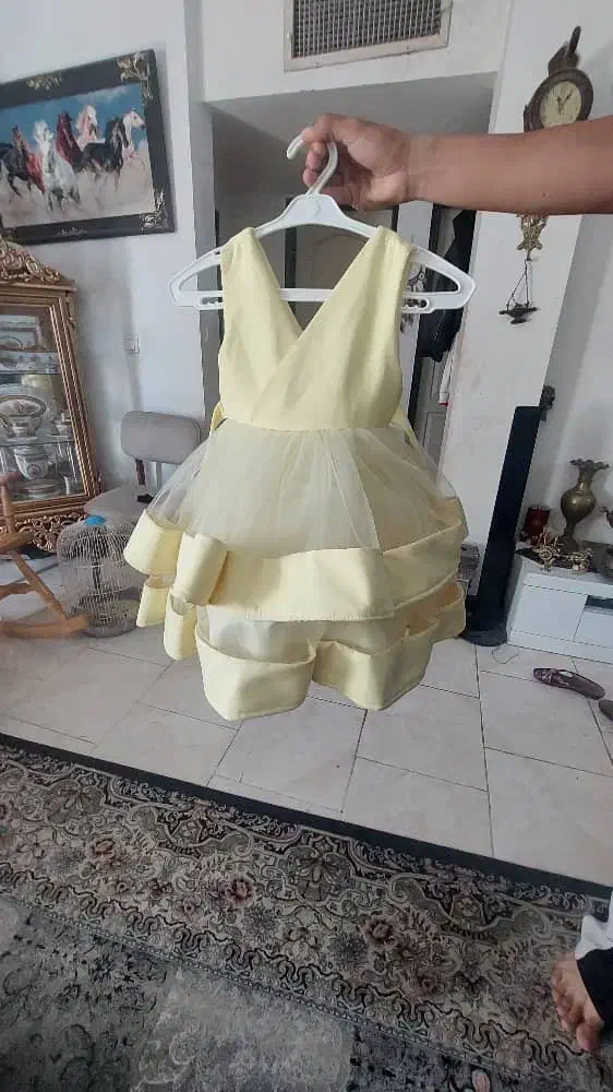 لباس مجلسی دنباله دار سایز ۴۶|لباس|هشتگرد, فاز ۷ مهستان|دیوار