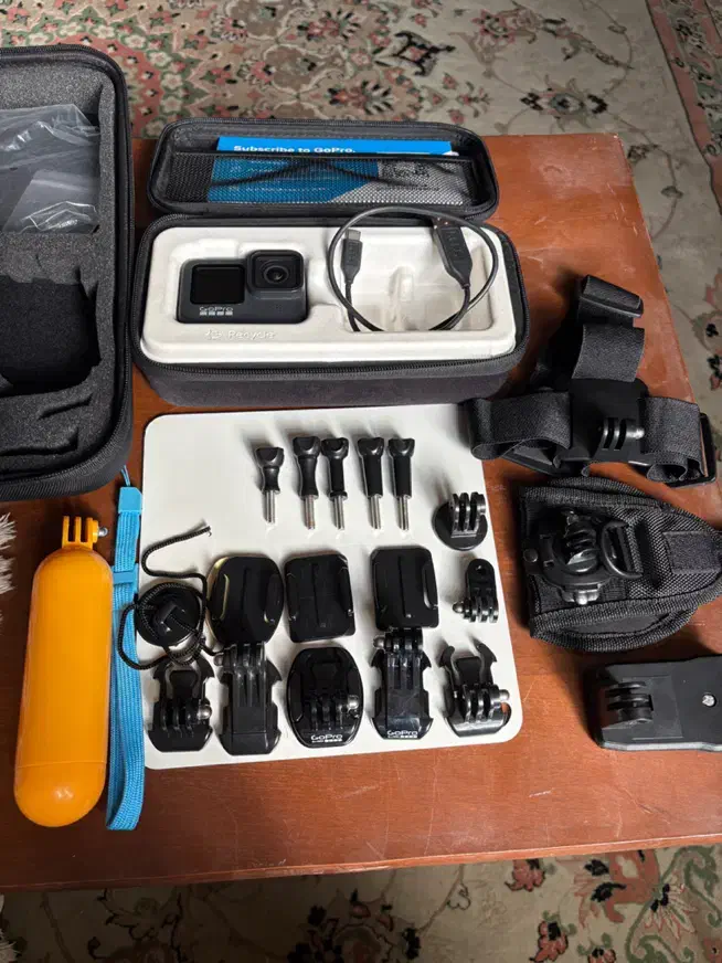 دوربین گوپرو 9 بلک با لوازم کامل|دوربین عکاسی و فیلم‌برداری|تهران, شهرک غرب|دیوار