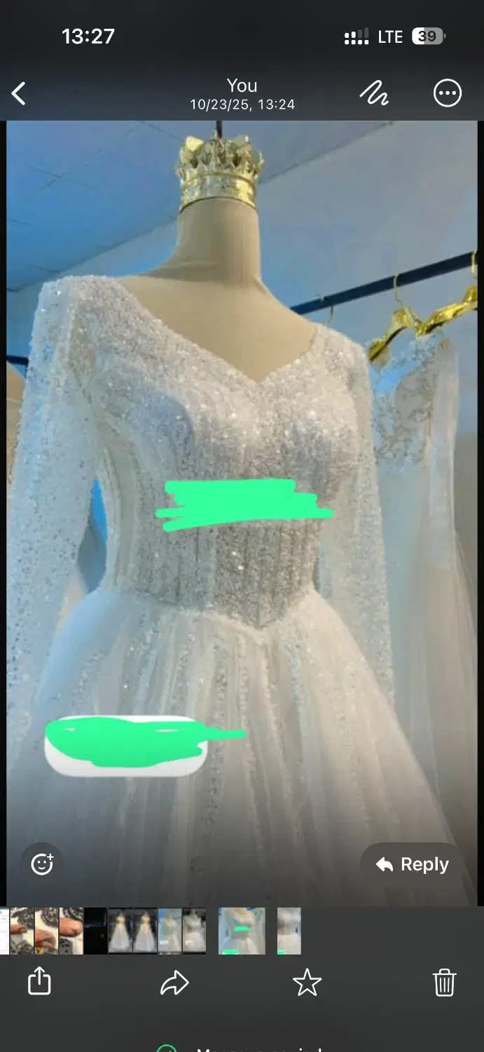 لباس عروس فروشی|لباس|بوئین زهرا, |دیوار