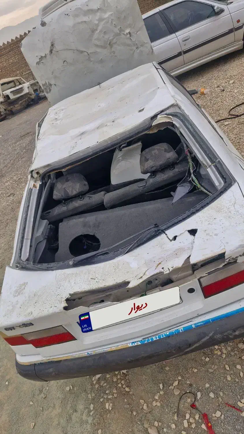 زانتیا مدل ۸۸ تصادفی چپی|خودرو سواری و وانت|کاشان, شهرک صنعتی فتح المبین|دیوار