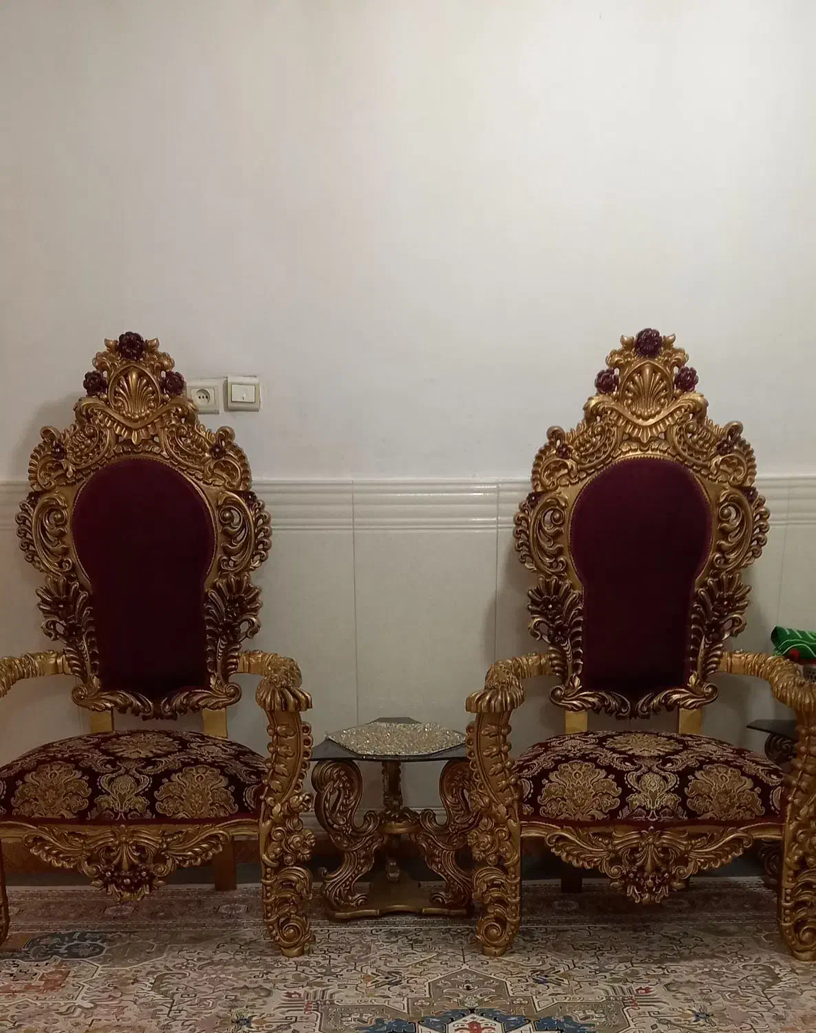 مبل سلطنتی پنجه شیری|مبلمان خانگی و میز عسلی|باقرشهر, |دیوار