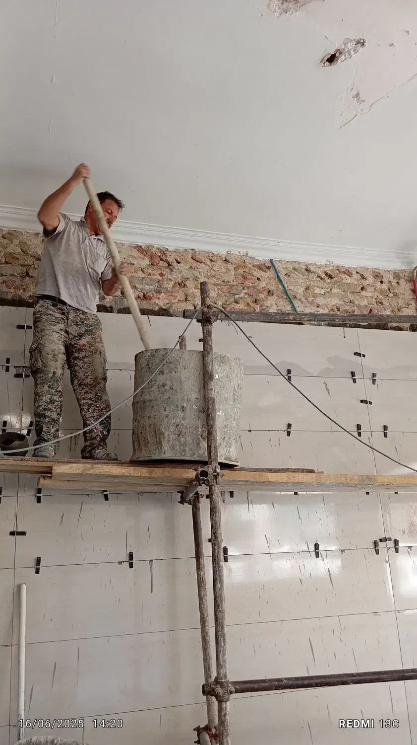 کاشی کاراسلب  اندیشه فردیس مارلیک|خدمات پیشه و مهارت|اندیشه, اندیشه فاز ۱|دیوار