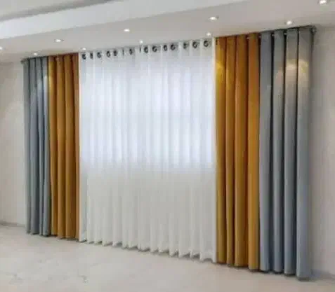 همه مدل پرده های پانچ ومنیمال|پرده، رانر، رومیزی|یاسوج, |دیوار