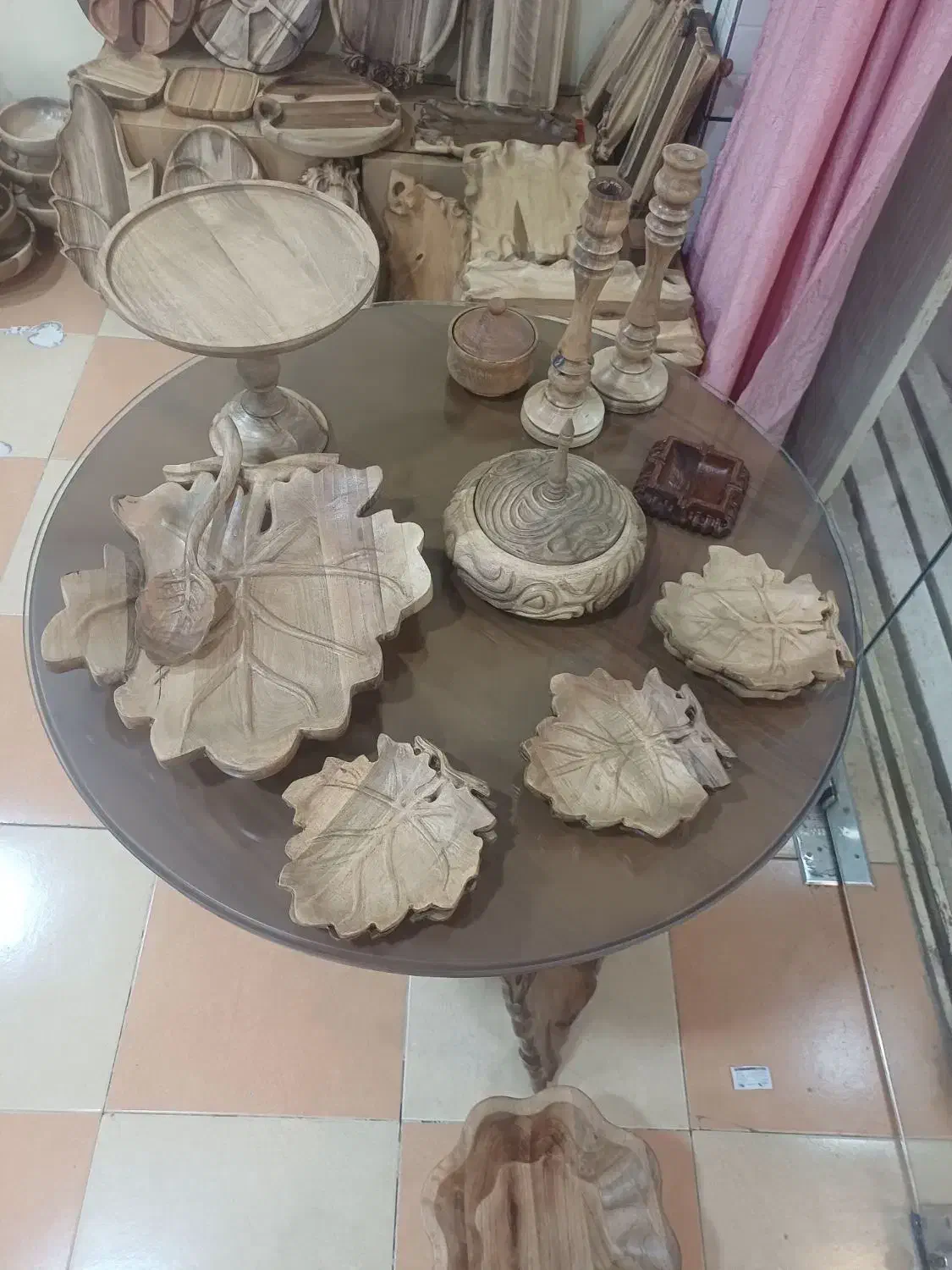 ظروف چوبی و کادویی   پخش عمده و تکی|ظروف سرو و پذیرایی|جیرفت, |دیوار