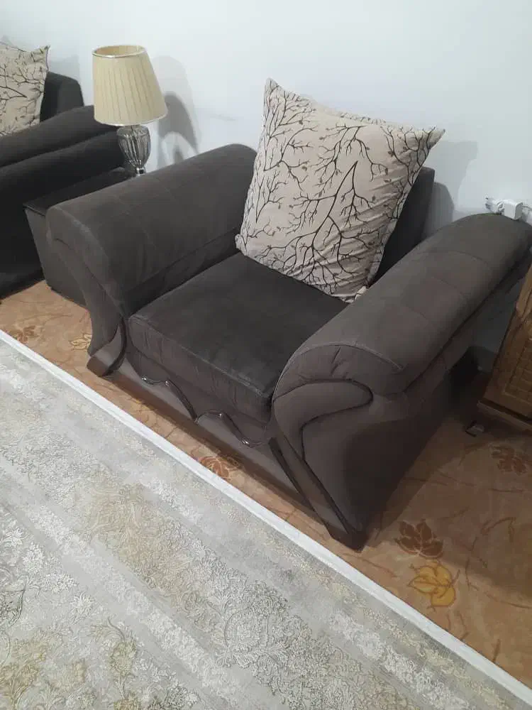 مبل ۷ نفره راحتی|مبلمان خانگی و میز عسلی|کرج, شهرک سهرابیه|دیوار