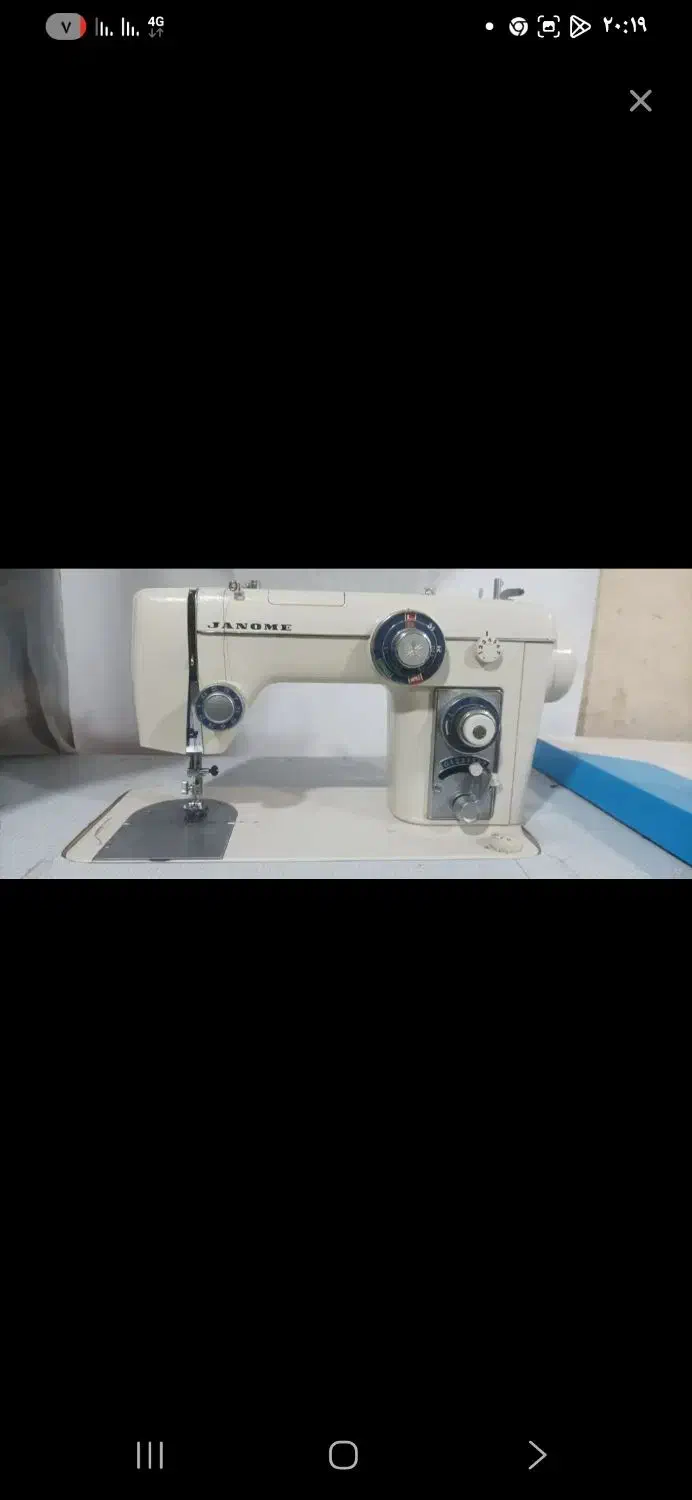 چرخ ژانومه ۸۰۱اصلی|چرخ خیاطی و ریسندگی|همدان, |دیوار