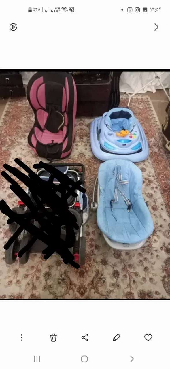 ست کودک|کالسکه و لوازم جانبی|تبریز, |دیوار