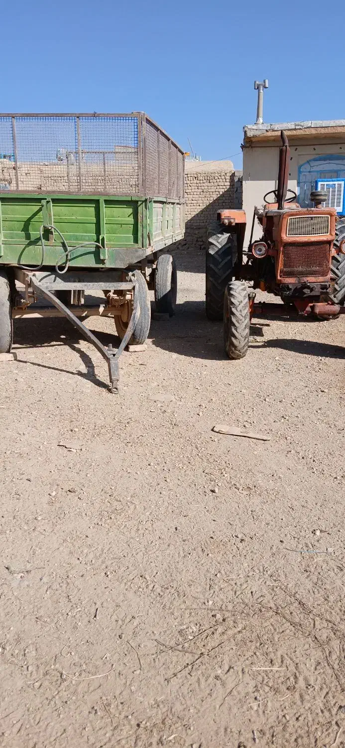 تراکتور مدل ۶۲و تریلی و گاو آهن|خودرو سنگین|سردرود, |دیوار