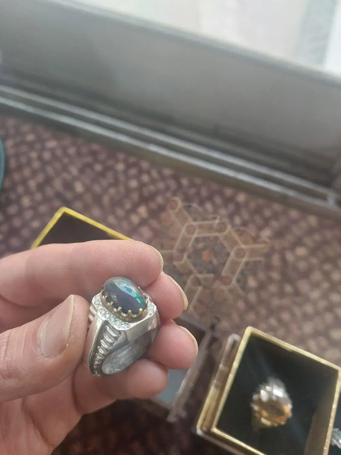 انگشتر نقره|جواهرات|شیراز, شهرک والفجر|دیوار