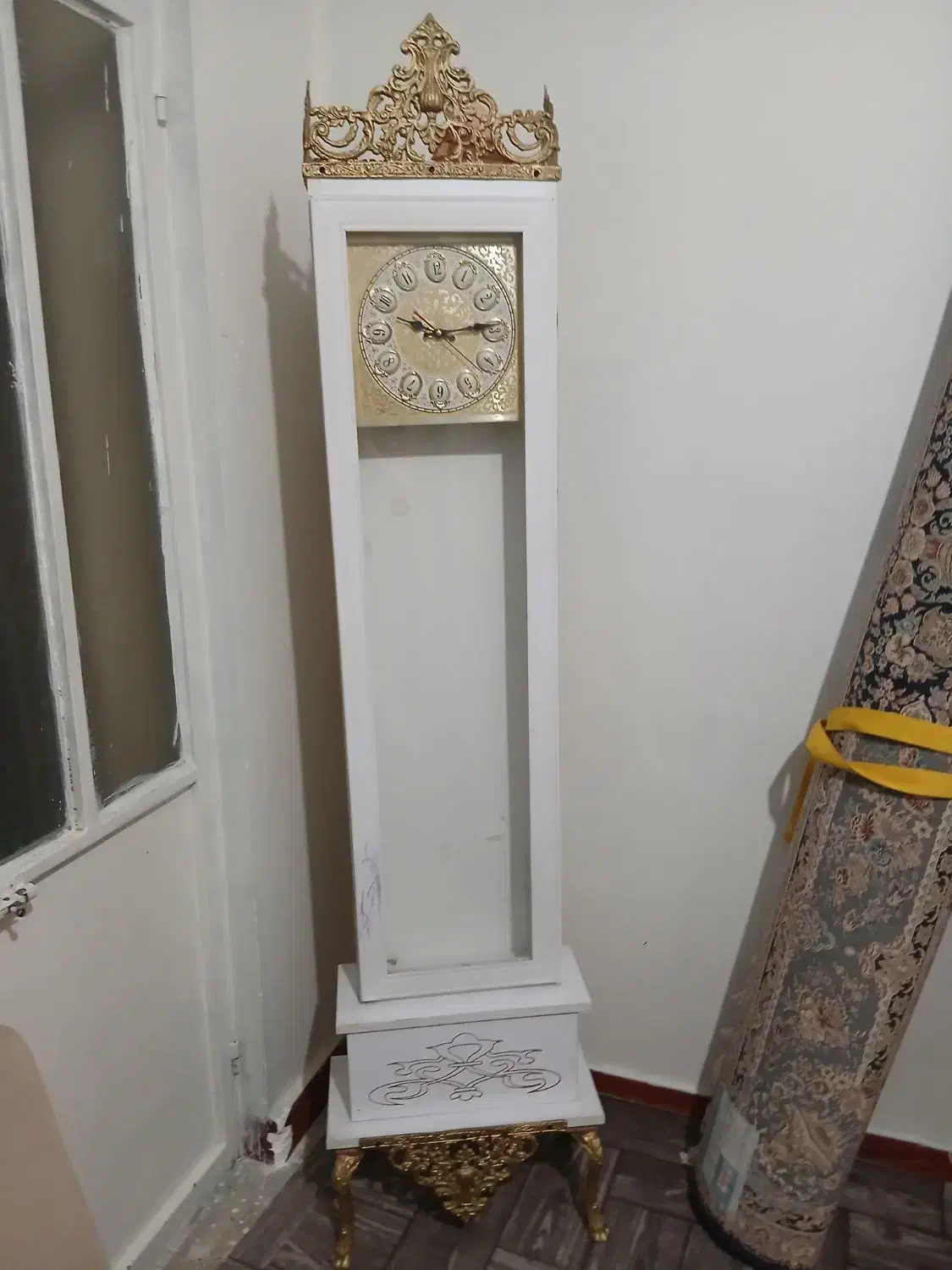 ساعت ایستاده|کتابخانه، شلف، قفسههای دیواری|کرج, شاهینویلا|دیوار