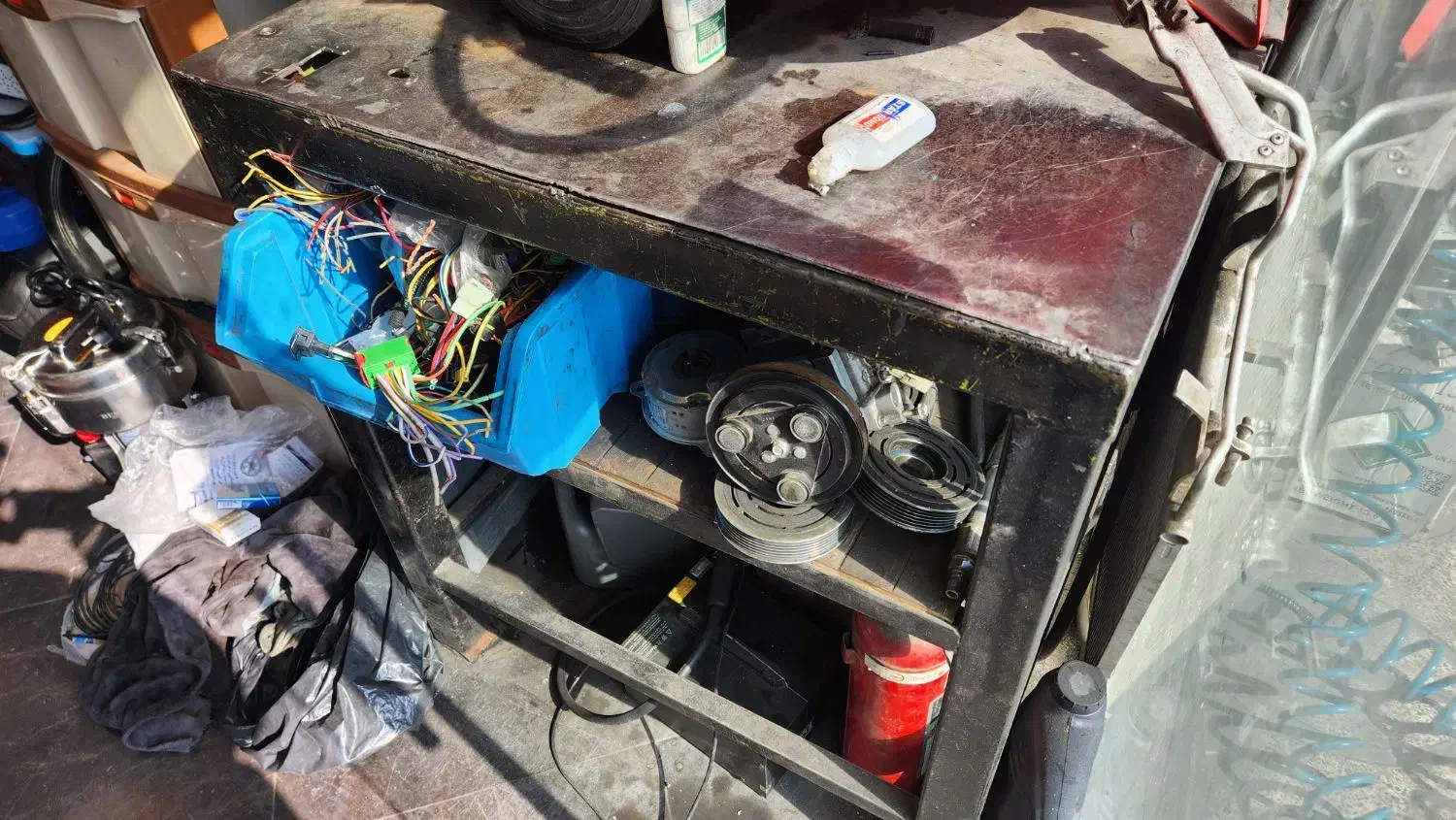 میز کار آهنی|فروشگاه و مغازه|تهران, شهرک کوهسار|دیوار