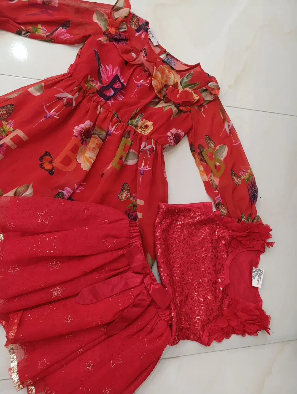 لباس دخترانه ۶سال|کفش و لباس بچه|پره‌سر, |دیوار