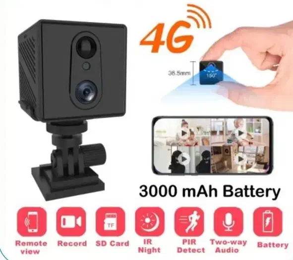 دوربین مخفی سیم‌کارت خور با اینترنت4G و دید درشب|دوربین مداربسته|شیراز, سلطان آباد|دیوار