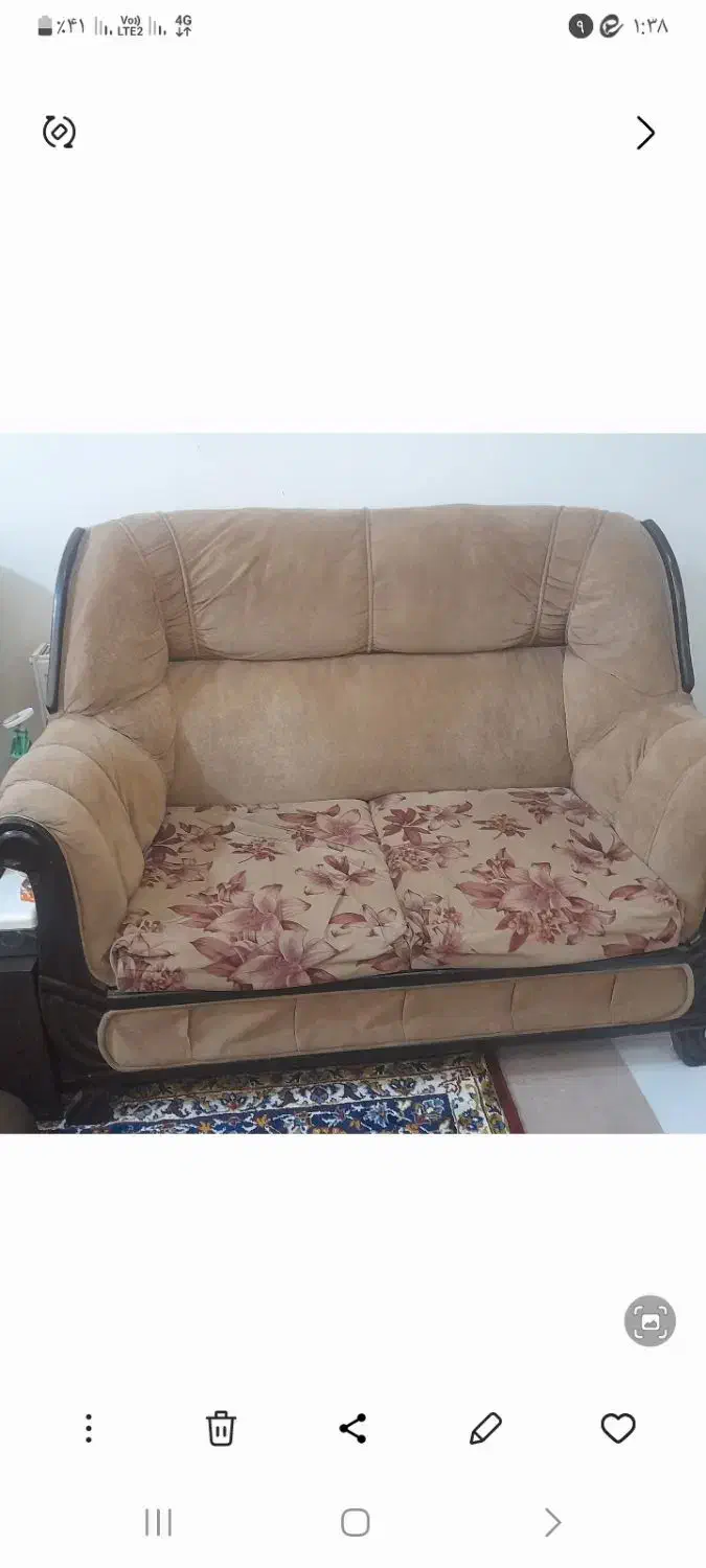 مبل ۷ نفره بعلت جا به جای به فروش میرسد|مبلمان خانگی و میز عسلی|تهران, گرگان|دیوار