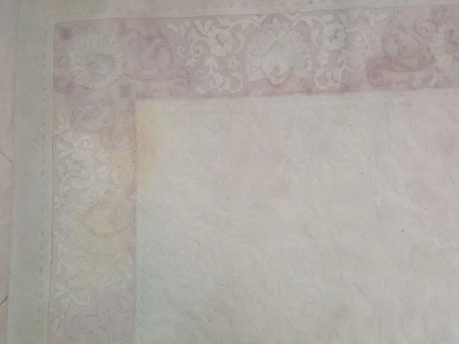 فرش ماشینی نقش گل ابریشم|فرش|تهران, فردوس|دیوار