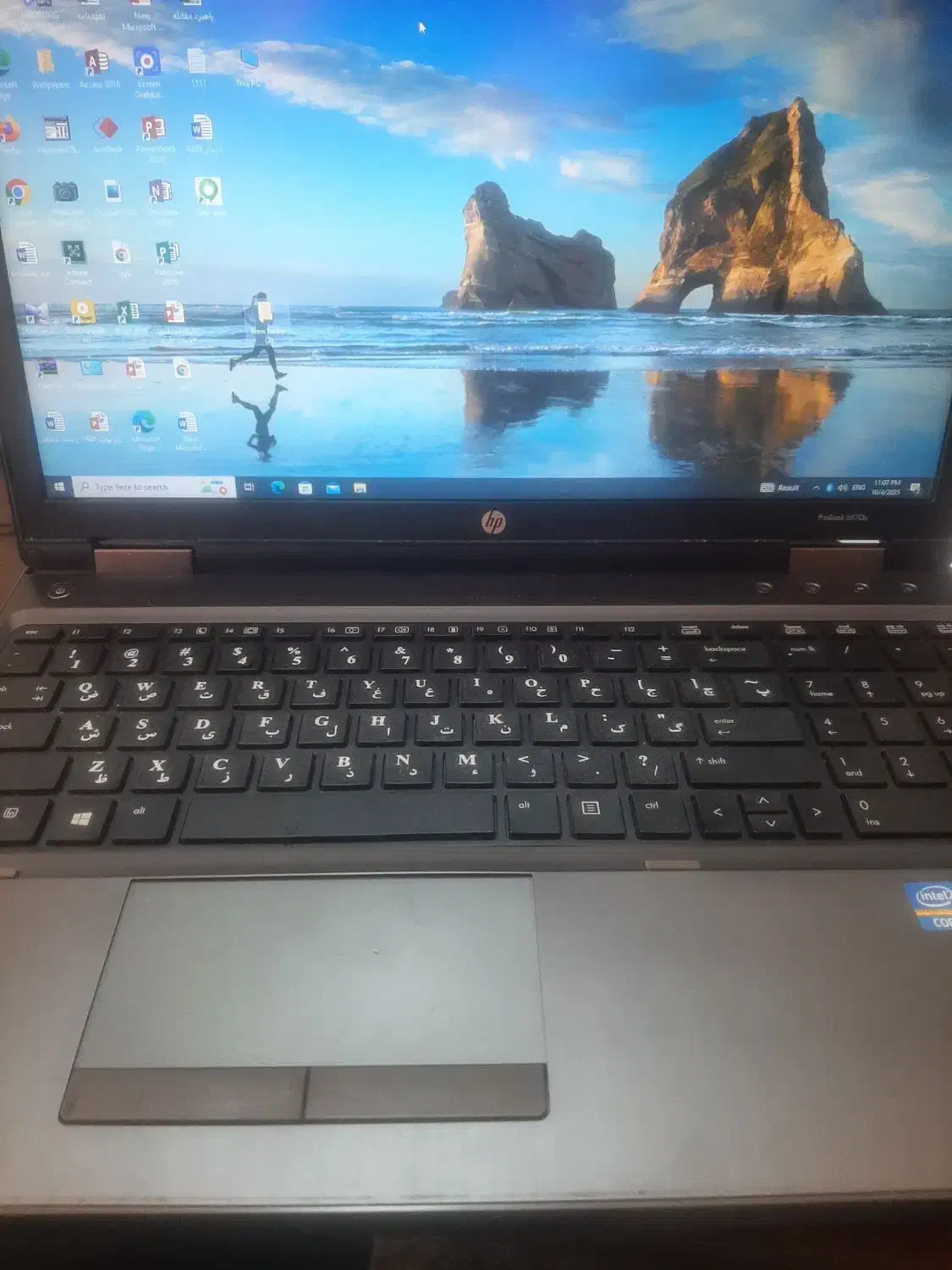 لپ تاب hp|رایانه همراه|بافت, |دیوار