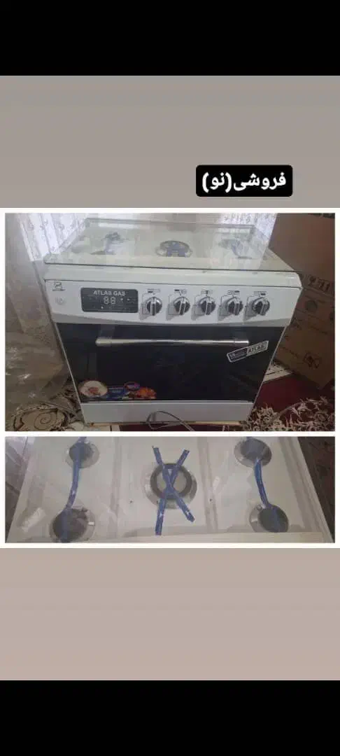 گاز طرح فر فرا اطلس|اجاق گاز و لوازم برقی پخت‌وپز|ضیاء آباد, |دیوار