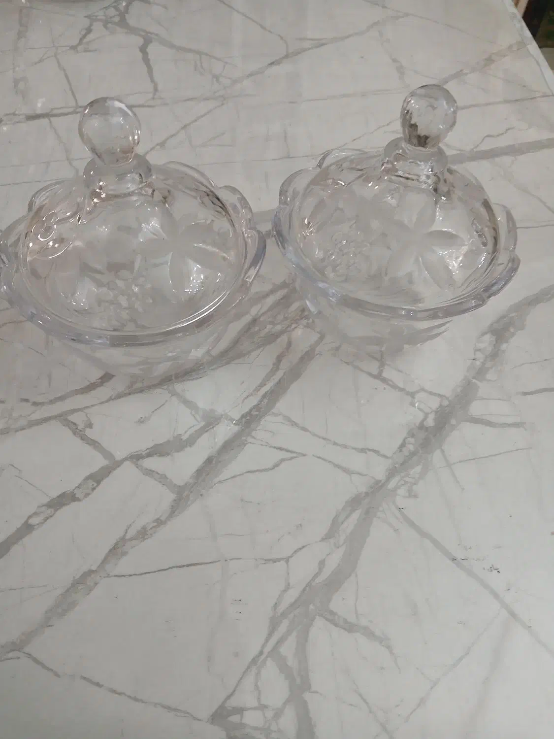 کریستال قدیمی ۶ نفره|ظروف سرو و پذیرایی|کرج, شهرک رازی (حصارک)|دیوار