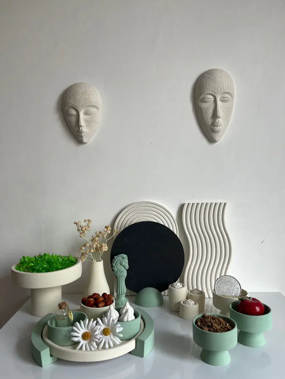 هفت سین 1405|مجسمه، تندیس، ماکت|شیراز, احمدی جنوبی|دیوار