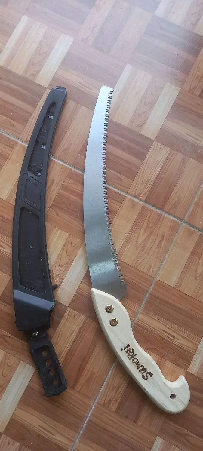 اره سامورایی دسته چوبی درجه ۱قیمت عمده|مصالح و تجهیزات ساختمان|سنندج, |دیوار