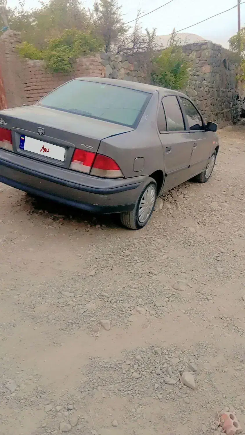 سمند شاسی پلم کار خانه دو گانه سی ان جی|خودرو سواری و وانت|جیرفت, |دیوار