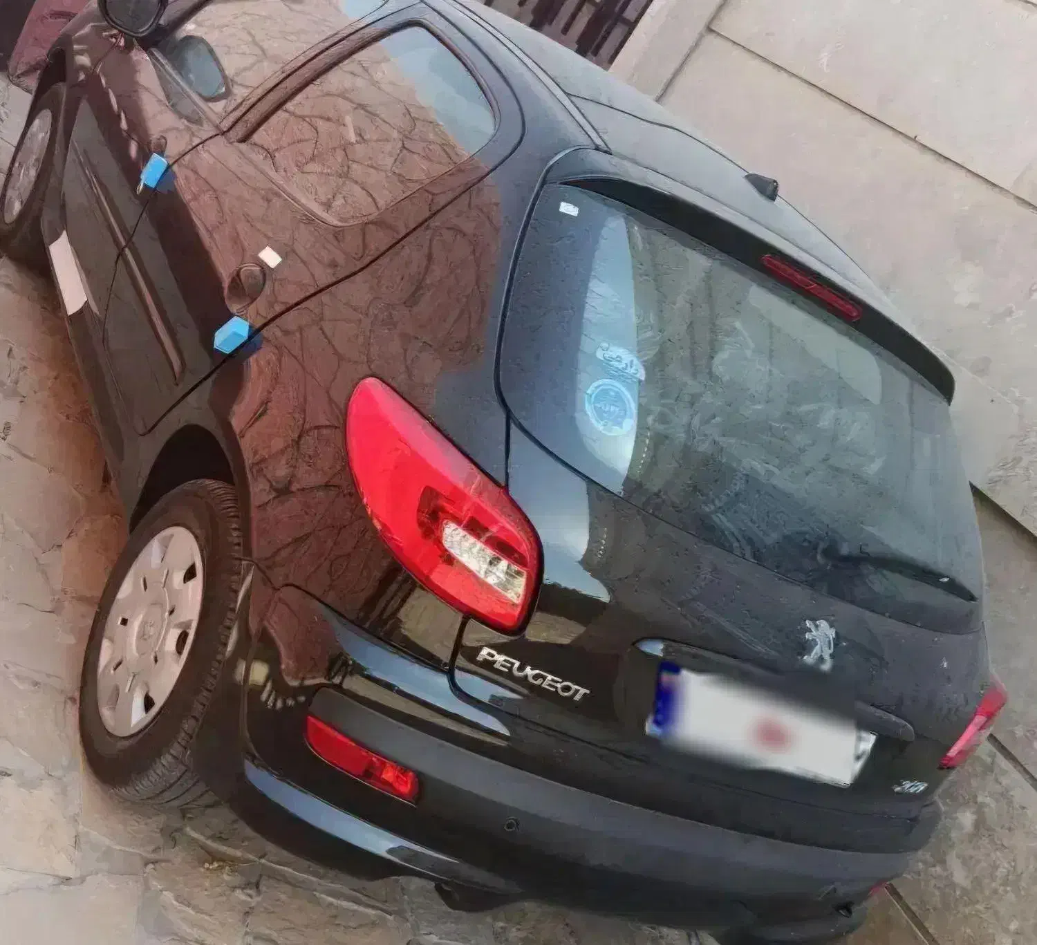 ۲۰۷ پانا ارتقا (سقف شیشه)مدل ۱۴۰۴ مشکی خشک صفر|خودرو سواری و وانت|بردسکن, |دیوار