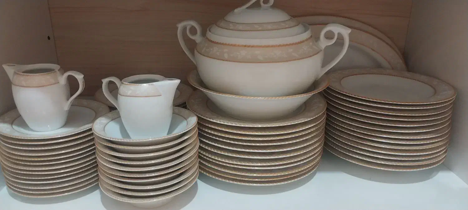 سرویس چینی ۱۲ نفره مارک پردیس|ظروف سرو و پذیرایی|محمدشهر, شهرک نگین|دیوار