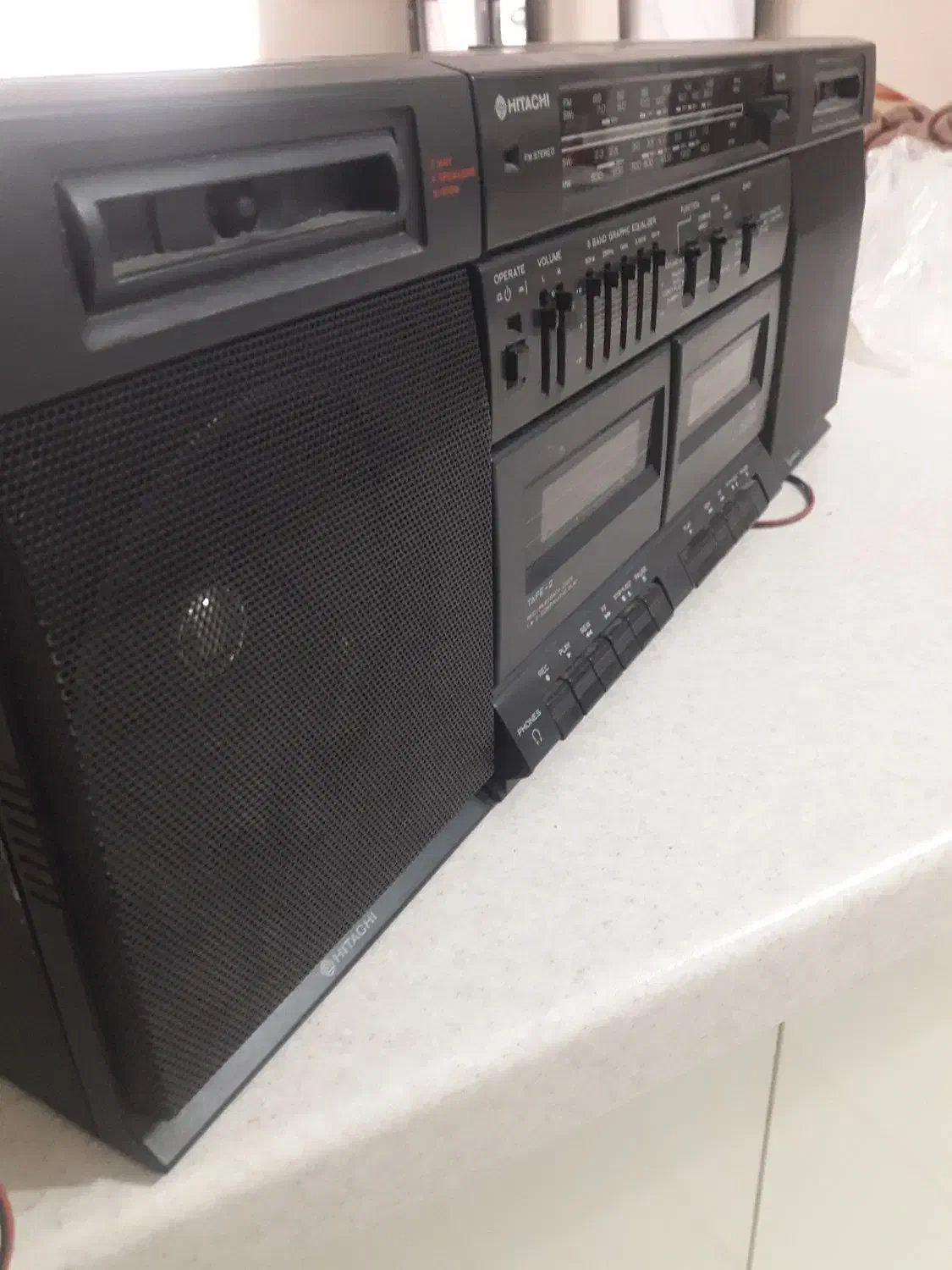 رادیو و ضبط هیتاچی|سیستم صوتی خانگی|پردیس, فاز ۸|دیوار