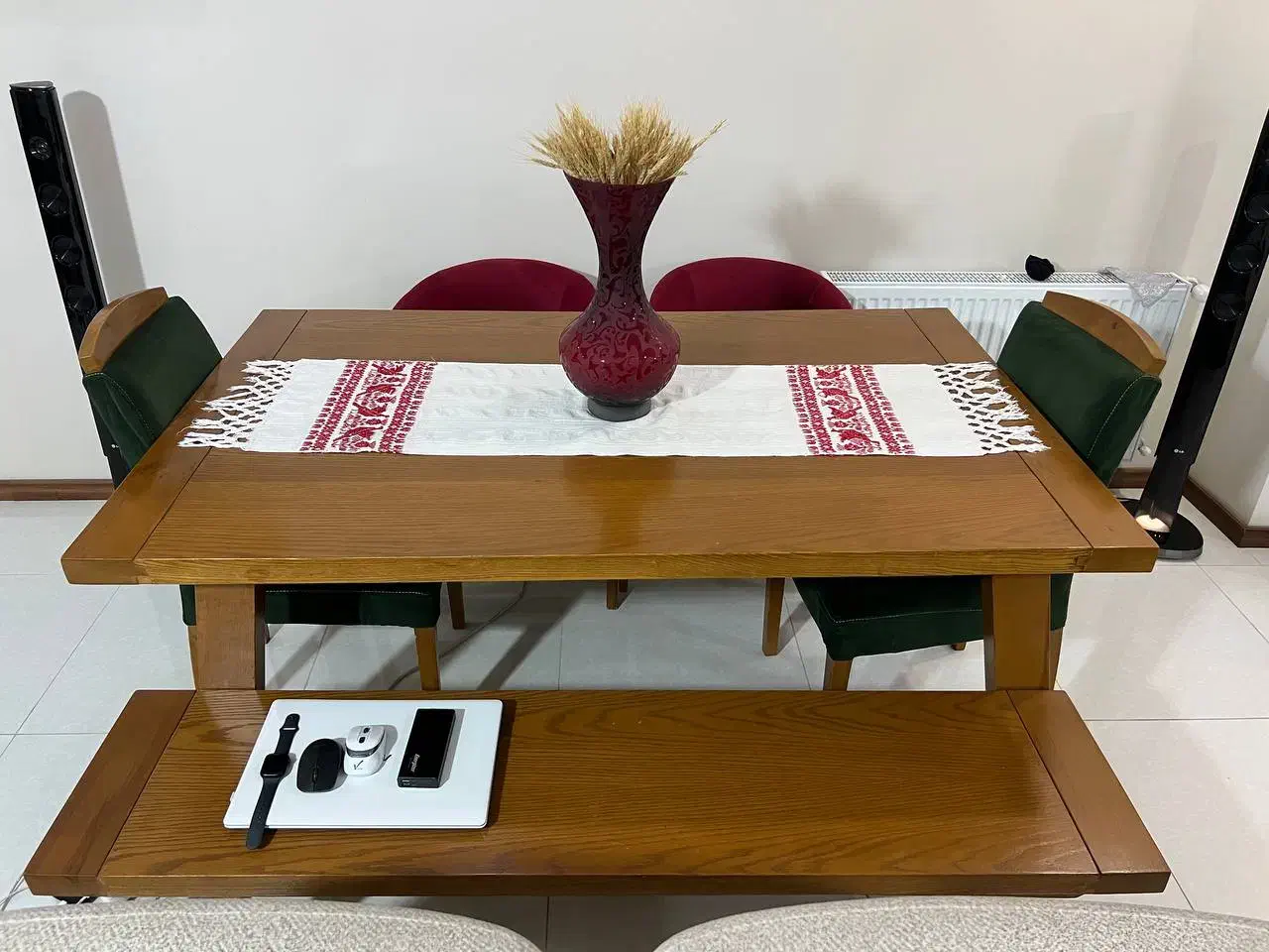 میز غذا خوری|میز و صندلی غذاخوری|مشکین‌دشت, |دیوار