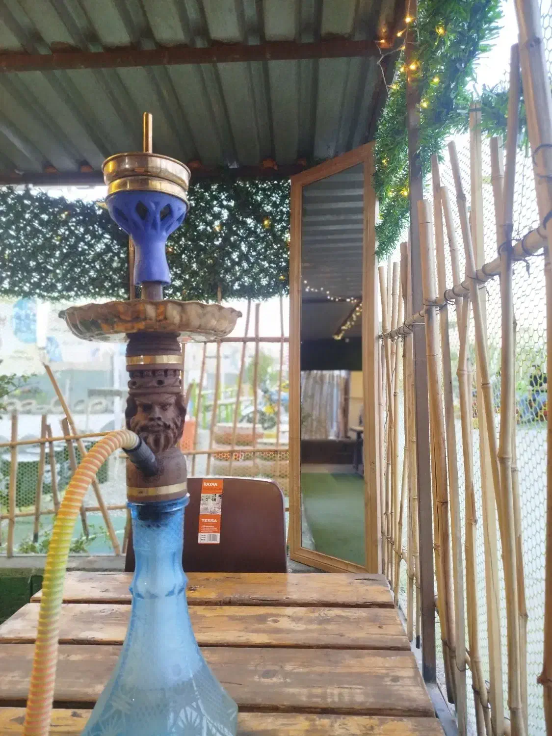 قلیان چوبی اصل|صنایع دستی و سایر لوازم تزئینی|سقز, |دیوار