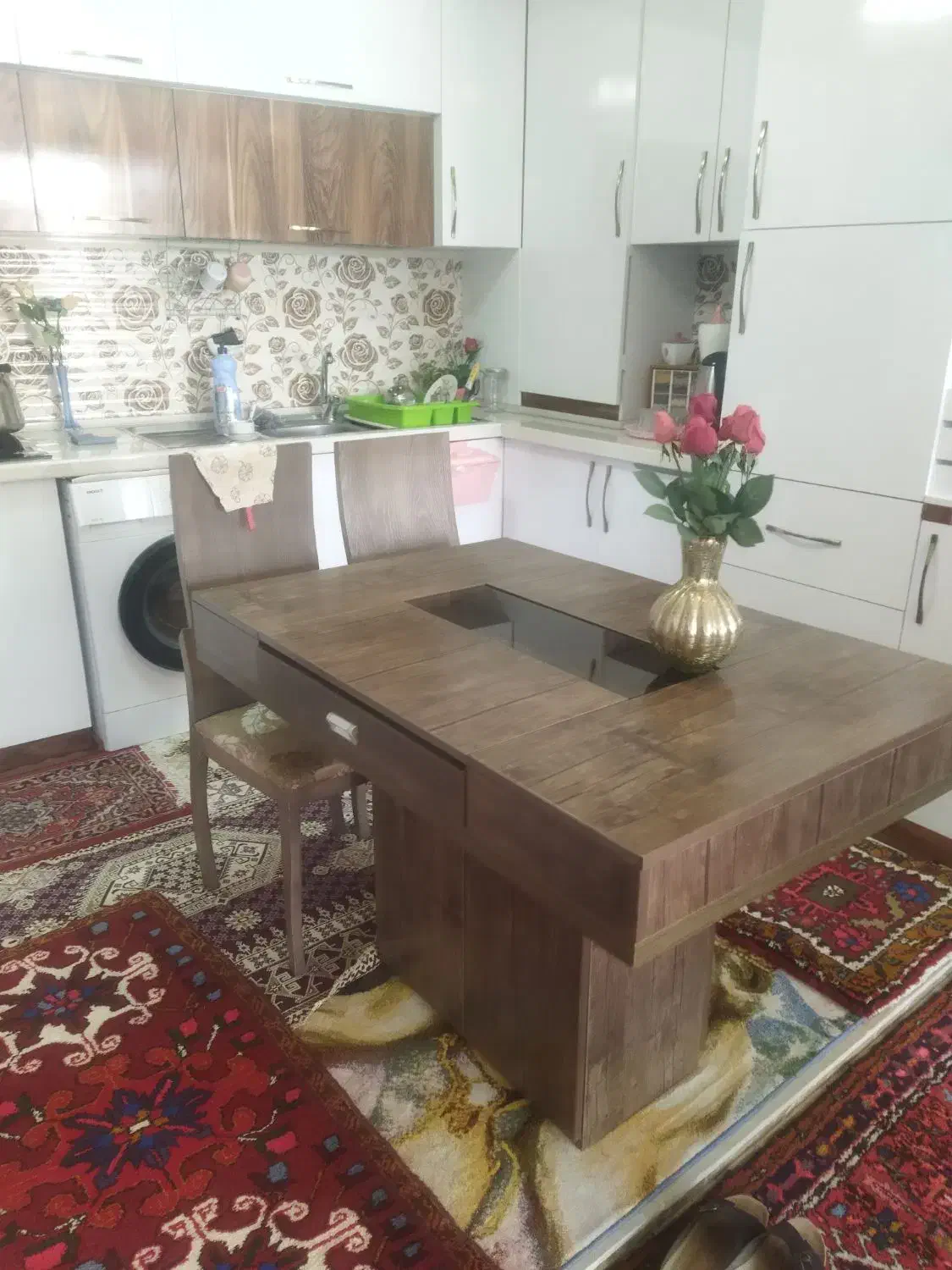 ناهارخوری ۶نفره|میز و صندلی غذاخوری|اهر, |دیوار