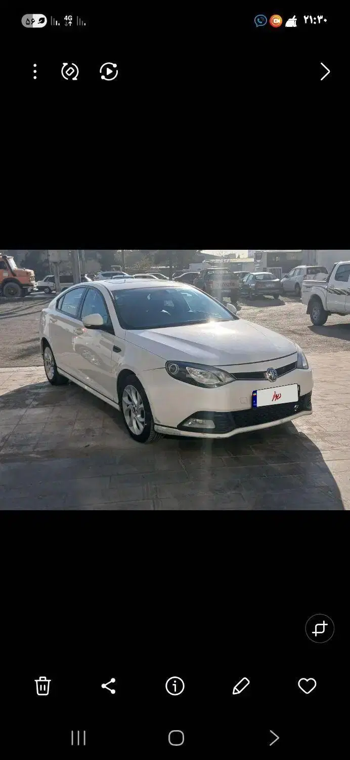 mg6 کم کار|خودرو سواری و وانت|مشهد, سجاد شهر|دیوار
