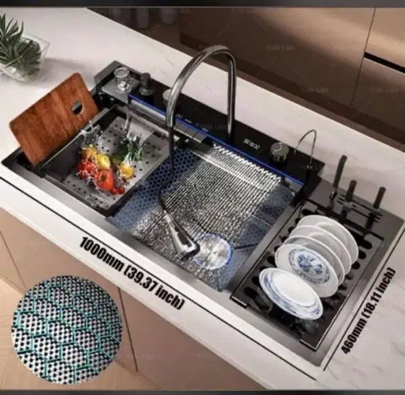 ۷۶/۹۰/۱۰۰/۱۲۰سینکهای باکسی و پیانویی وارداتی|آب‌چکان و نظم‌دهنده ظروف|تهران, بنی‌هاشم|دیوار