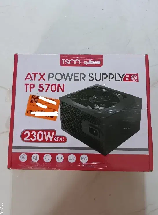 پاور تسکو TP 570N . 230w|قطعات و لوازم جانبی رایانه|کرج, رجبآباد|دیوار