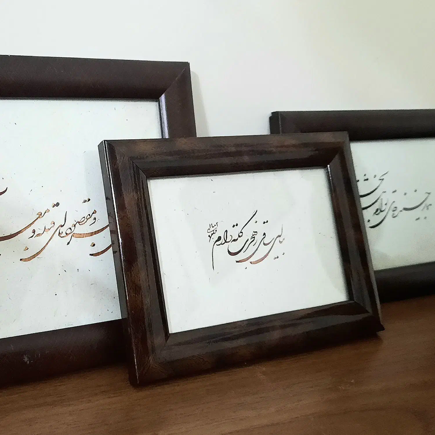 خوشنویسی اصیل ایرانی، هدیه‌ای ماندگار|تابلو، نقاشی، عکس|شهریار, شهرک وائین|دیوار