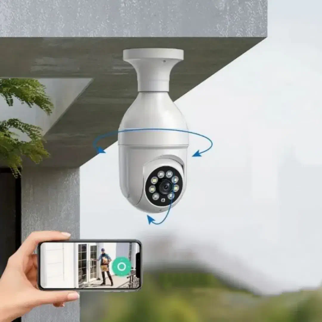 هیچ نقطههای پنهان نمیماند/دوربین لامپی چرخشیCami|خدمات پیشه و مهارت|سرپل ذهاب, |دیوار