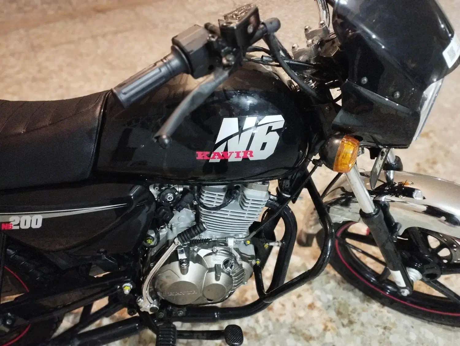 موتور 200 n6 معاوضه با ماشین روا هم دارم|موتورسیکلت|خرم‌آباد, |دیوار