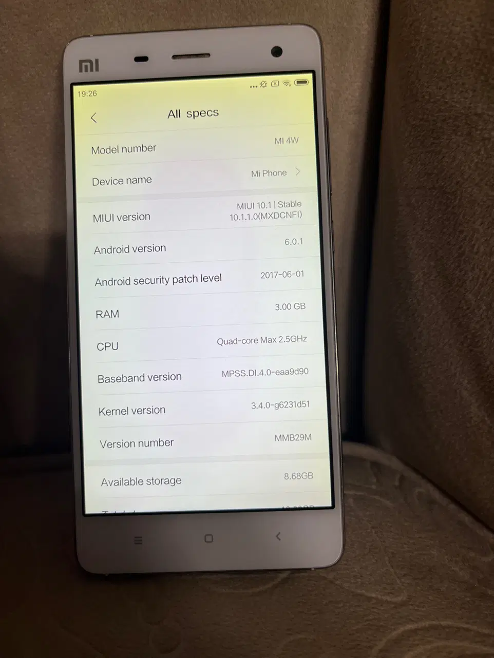 گوشی mi 4w|موبایل|تهران, حکیمیه|دیوار
