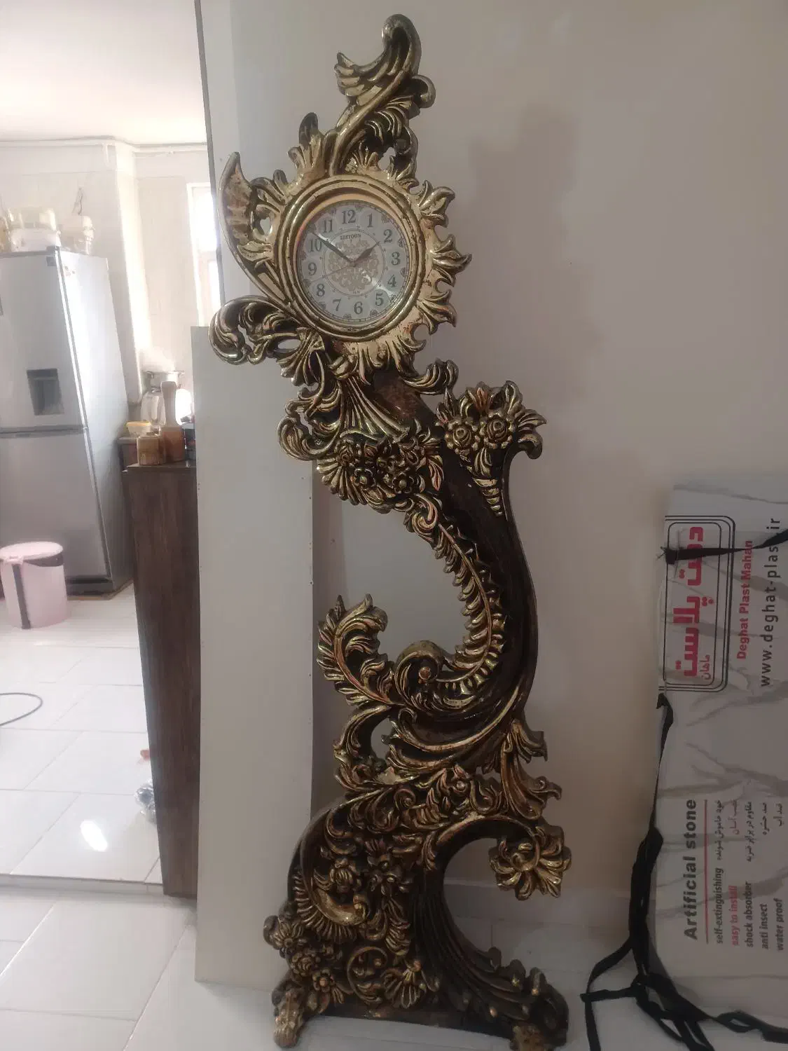 ساعت ایستاده|ساعت دیواری و تزئینی|اسلام‌شهر, شهرک احمدیه|دیوار