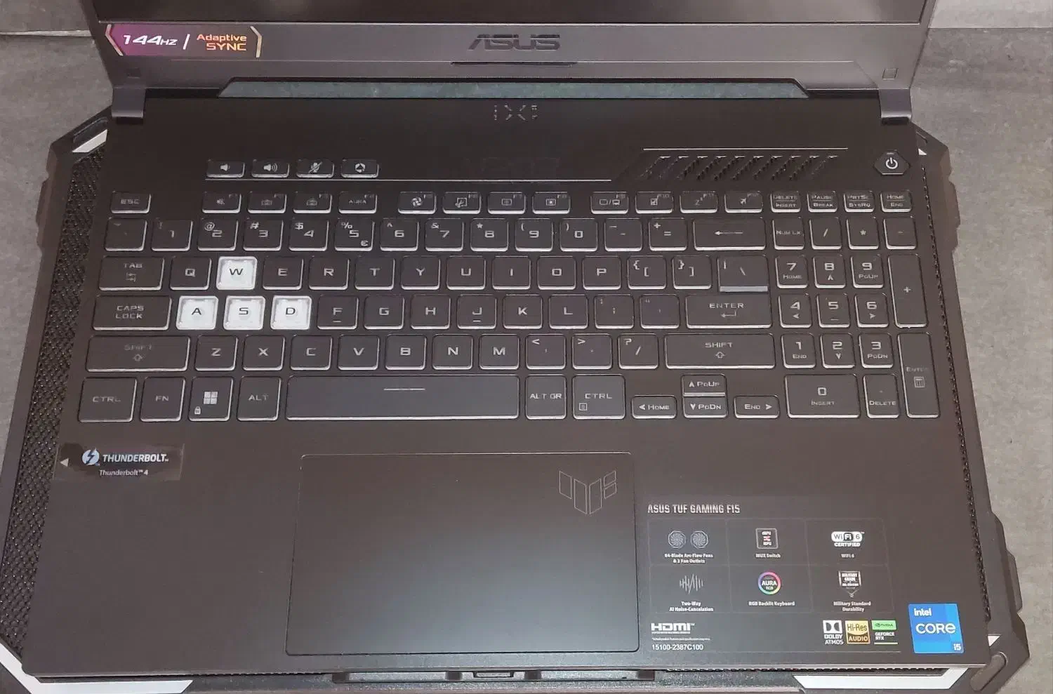 Asus tuf Gaming Fx507zc لپ‌تاپ|رایانه همراه|شیراز, شهرک گلدشت حافظ‎|دیوار