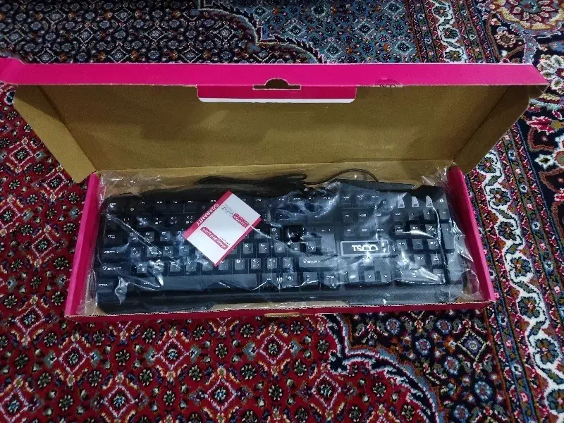 کیبورد گیمینگ RGB تسکو نو با کارتن|قطعات و لوازم جانبی رایانه|نمین, |دیوار